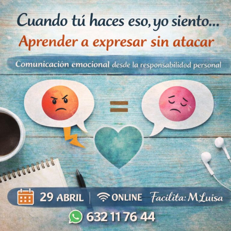 29 DE ABRIL "Comunicación Emocional" en las Relaciones